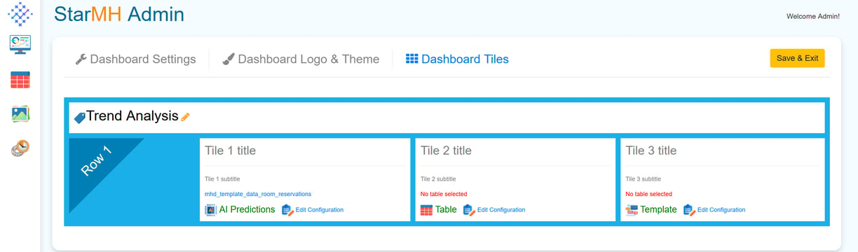 Configure the data upload preferences for the table in which data has to be ingested. 